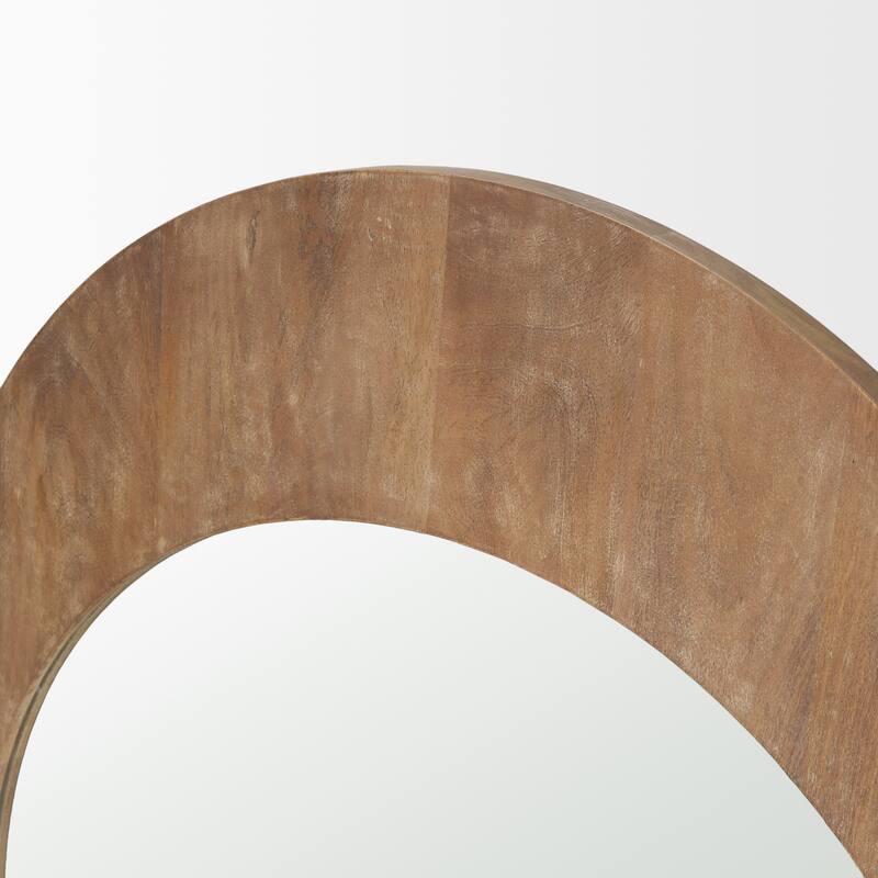 Celeste Dark Brown Medium Arched Mirror - 30.0L x 1.0W x 48.0H