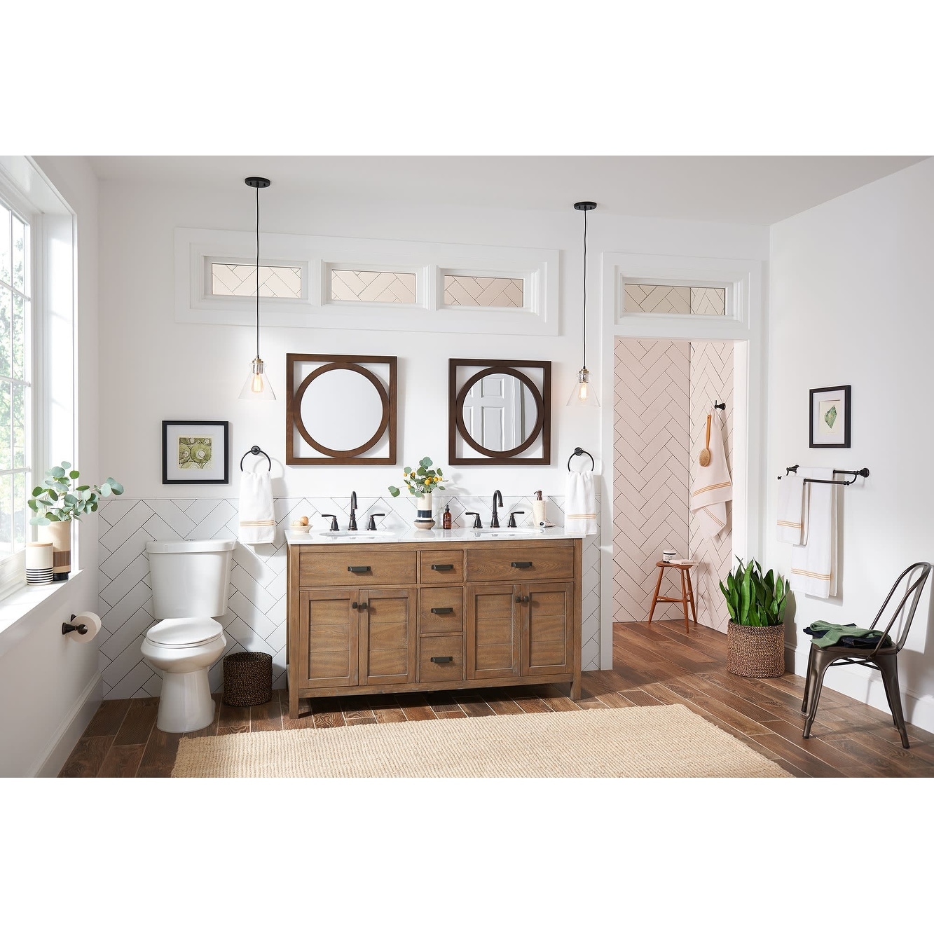 Moen 84539 Hilliard 1.2 GPM Widespread Bathroom Faucet with Pop-Up