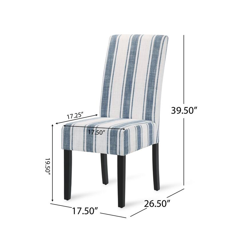 Christopher Knight Home Pollards Upholstered Dining Chairs (Set of 2) - N/A