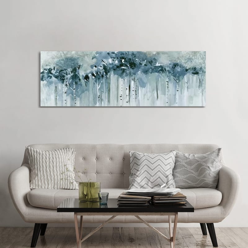 iCanvas "Blue Birch Morning" by Susan Jill Canvas Print