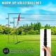 preview thumbnail 2 of 5, Freestanding Volleyball Training Net for Indoor or Outdoor Use - 14 feet