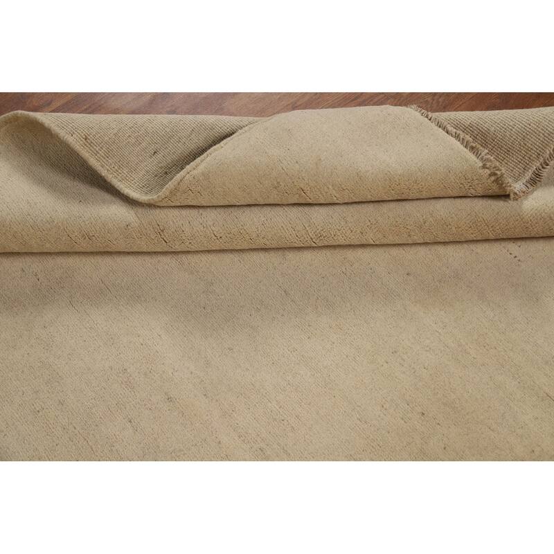 Contemporary Gabbeh Oriental Accent Rug Hand-Knotted Wool Carpet - 4'0"x 6'0"