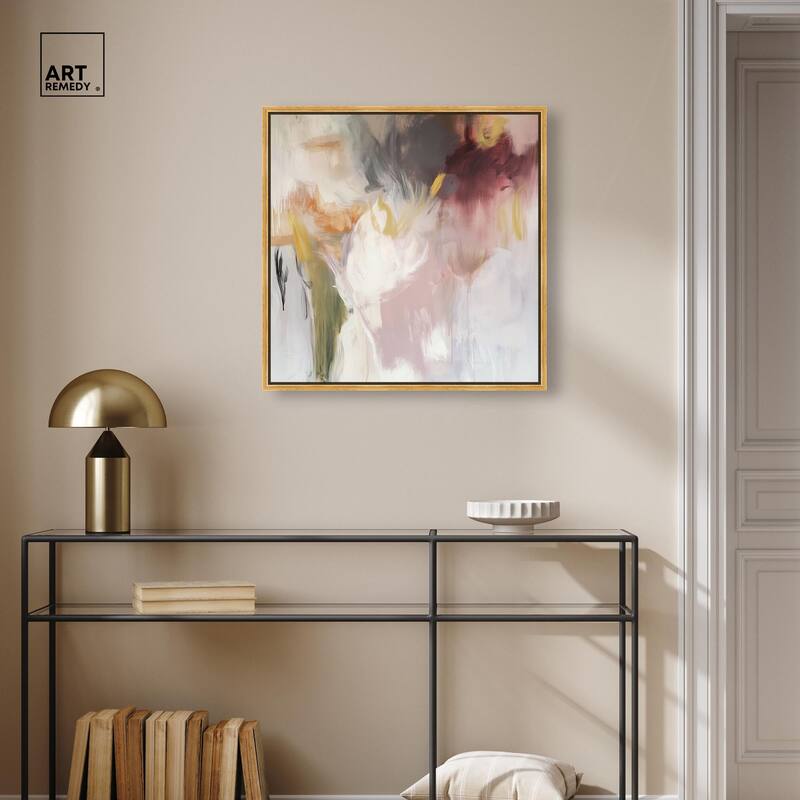 Painterly Energy Canvas by Art Remedy
