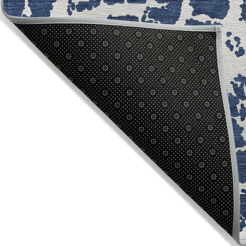 Alloz Modern Art-Inspired Weather Resistant Versatile Elegance Runner Outdoor Rug - 8' Runner
