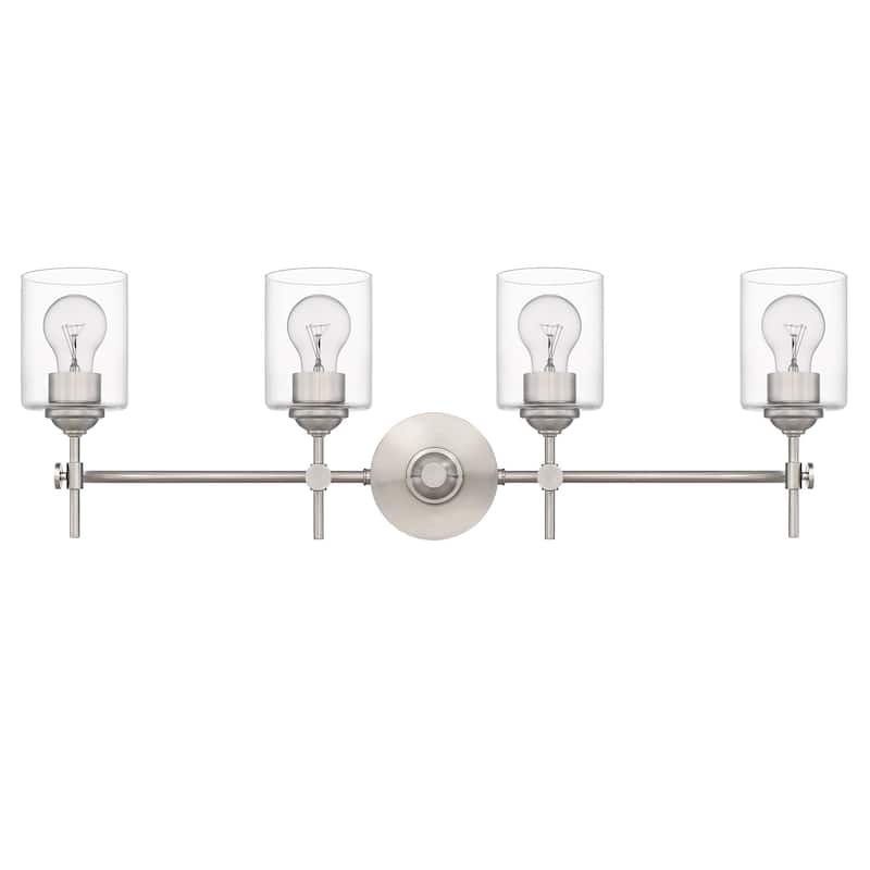 Aria 4-Light Brushed Nickel Vanity Light