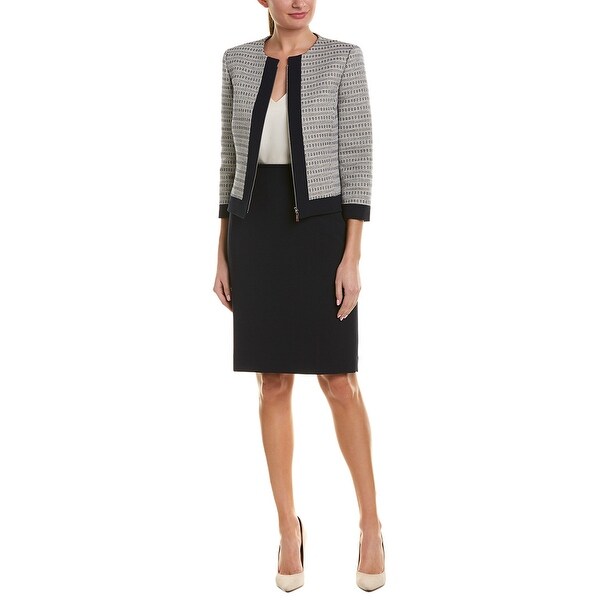 tahari skirt suit