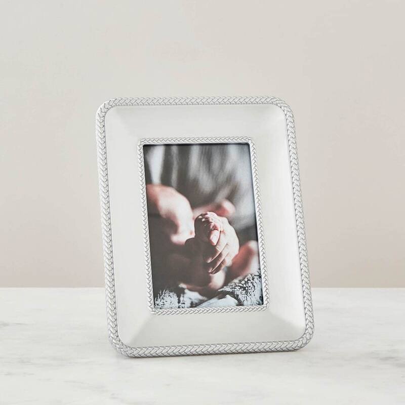 Nambe Braid Picture Frame