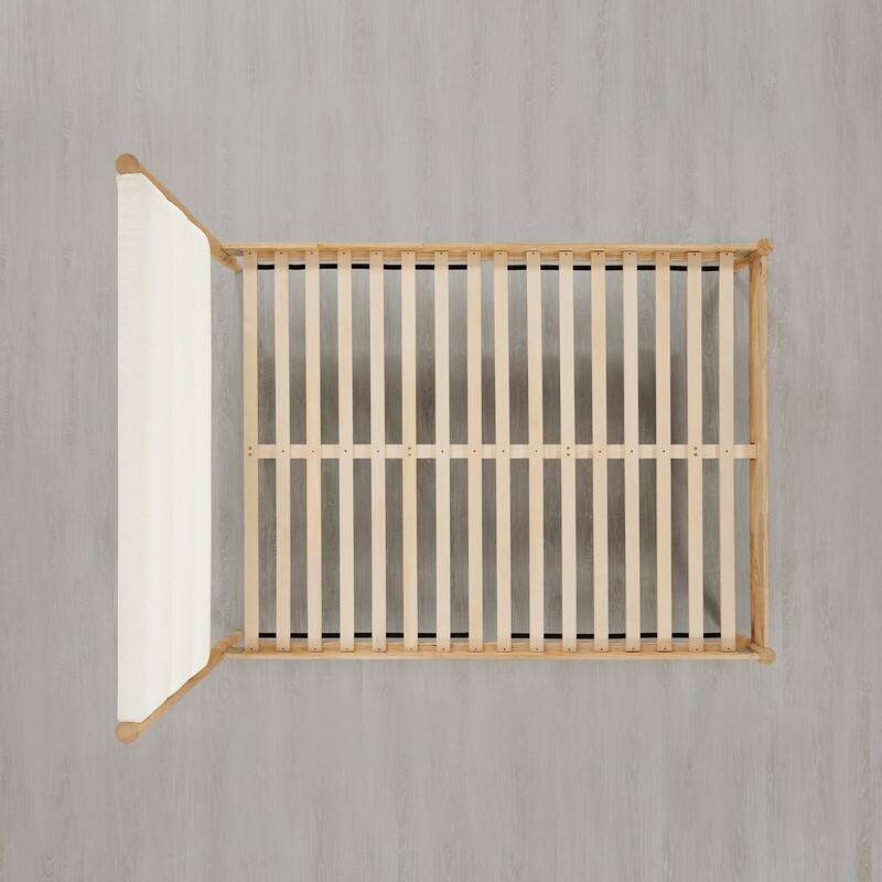 Mason Upholstered Platform Bed Frame with Headboard