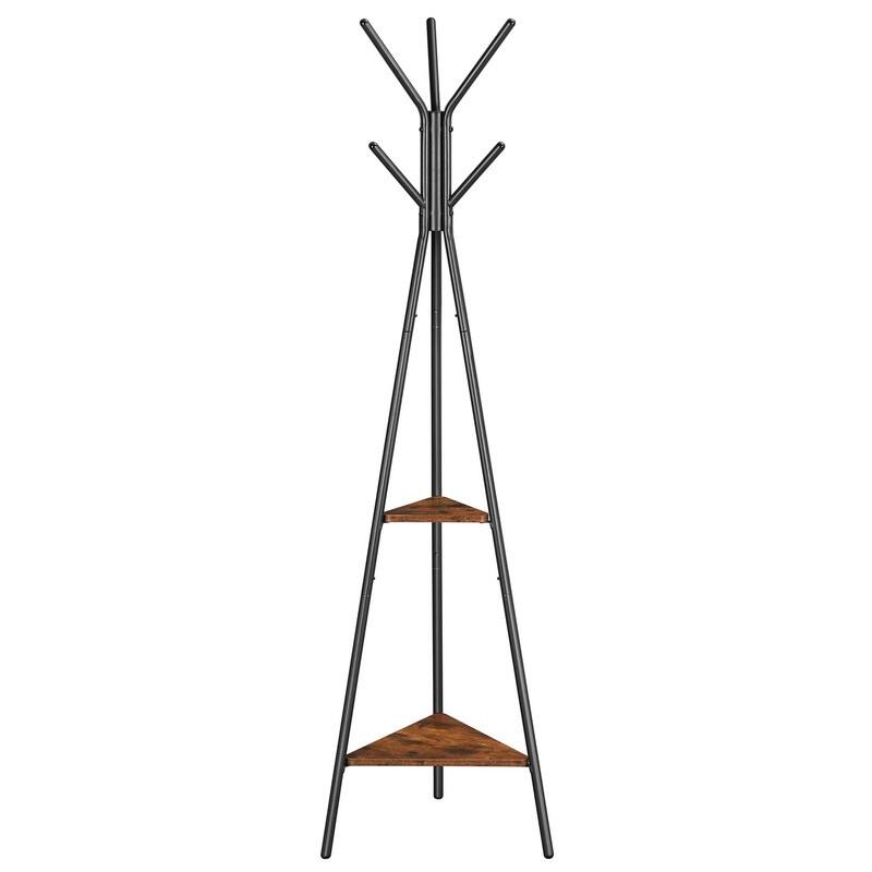 Coat Hanger Stand - 19.5"D x 19.5"W x 70.5"H