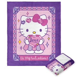 Sanrio Hello Kitty Valentines Day Silk Touch Throw Blanket