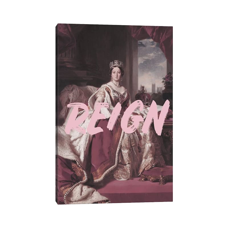 iCanvas "Queen Victoria Reign" by Ruby and B Canvas Print