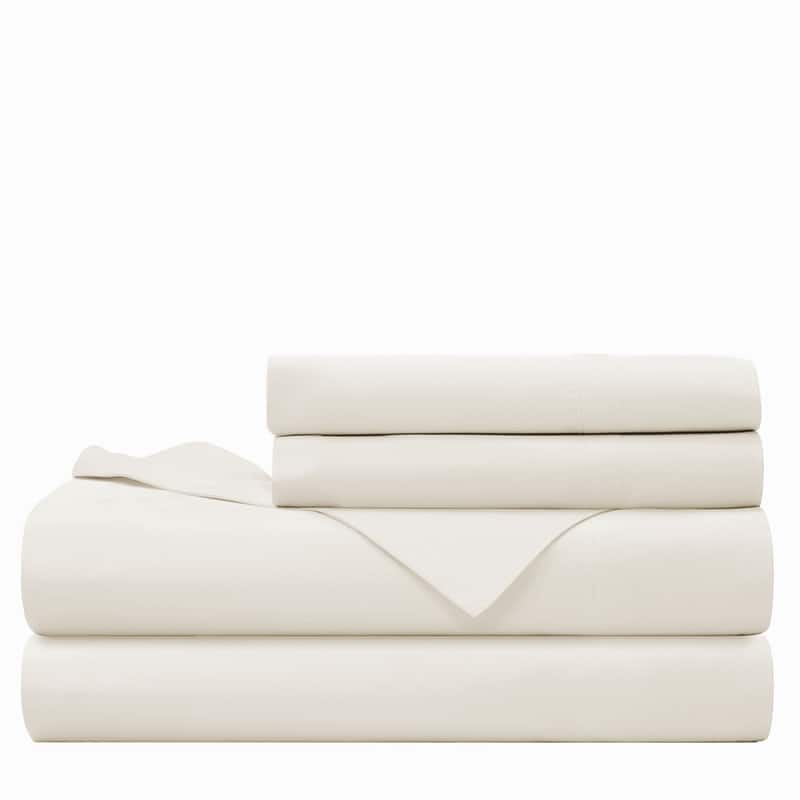Farm to Home Dreamy Cotton Sheet Set, Cool 300TC Sateen