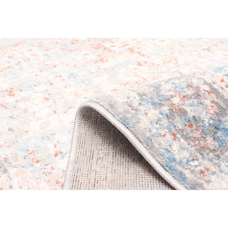 ECARPETGALLERY Machine Made Leila Ivory Area Rug