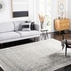 preview thumbnail 9 of 18, SAFAVIEH Brentwood Gusta Traditional Oriental Rug - Light Grey/Blue - 2' x 12'