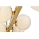preview thumbnail 8 of 9, Fredrick Ramond 41906 Selene 10 Light 55" Wide Linear Chandelier