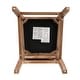 preview thumbnail 44 of 43, Set of 2 Counter Height Bar Stool, Fabric Upholstered Accent Chair, Wooden Frame Island Dining Chair, Bistro High Bar Chair