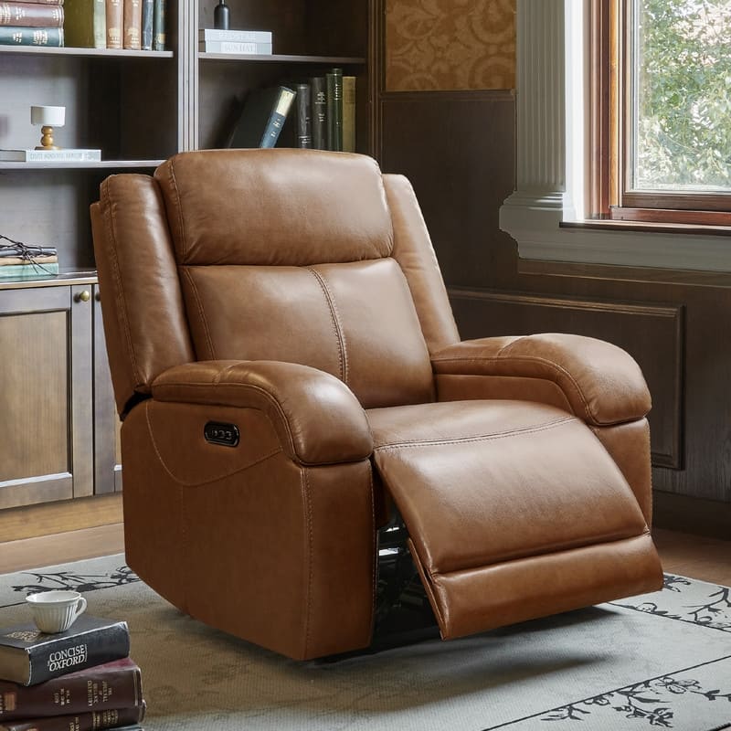 Spruce & Spring Hadlee Power Recliner Chairs with Power Headrest & Charging Ports