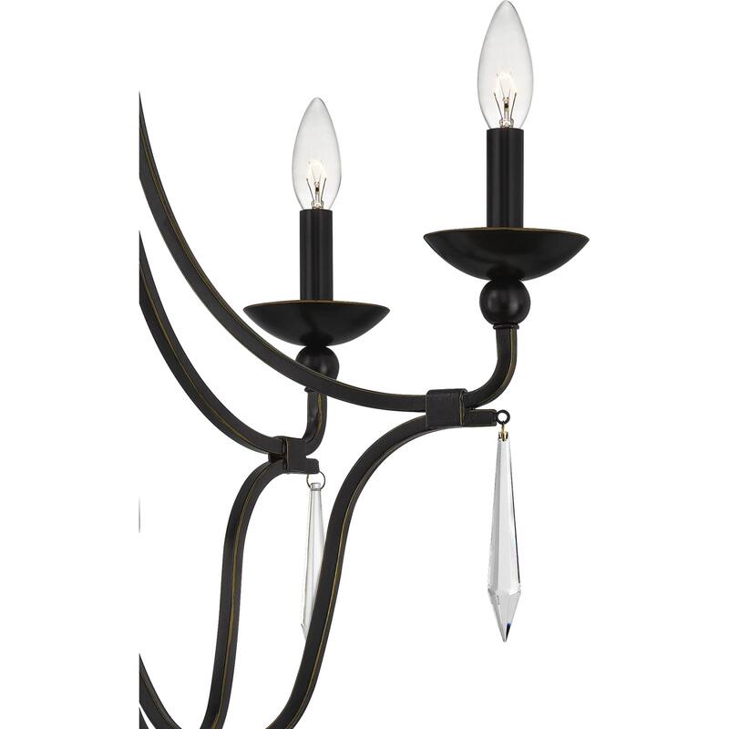 Roseto Rolette 5 Light 25" Wide Chandelier