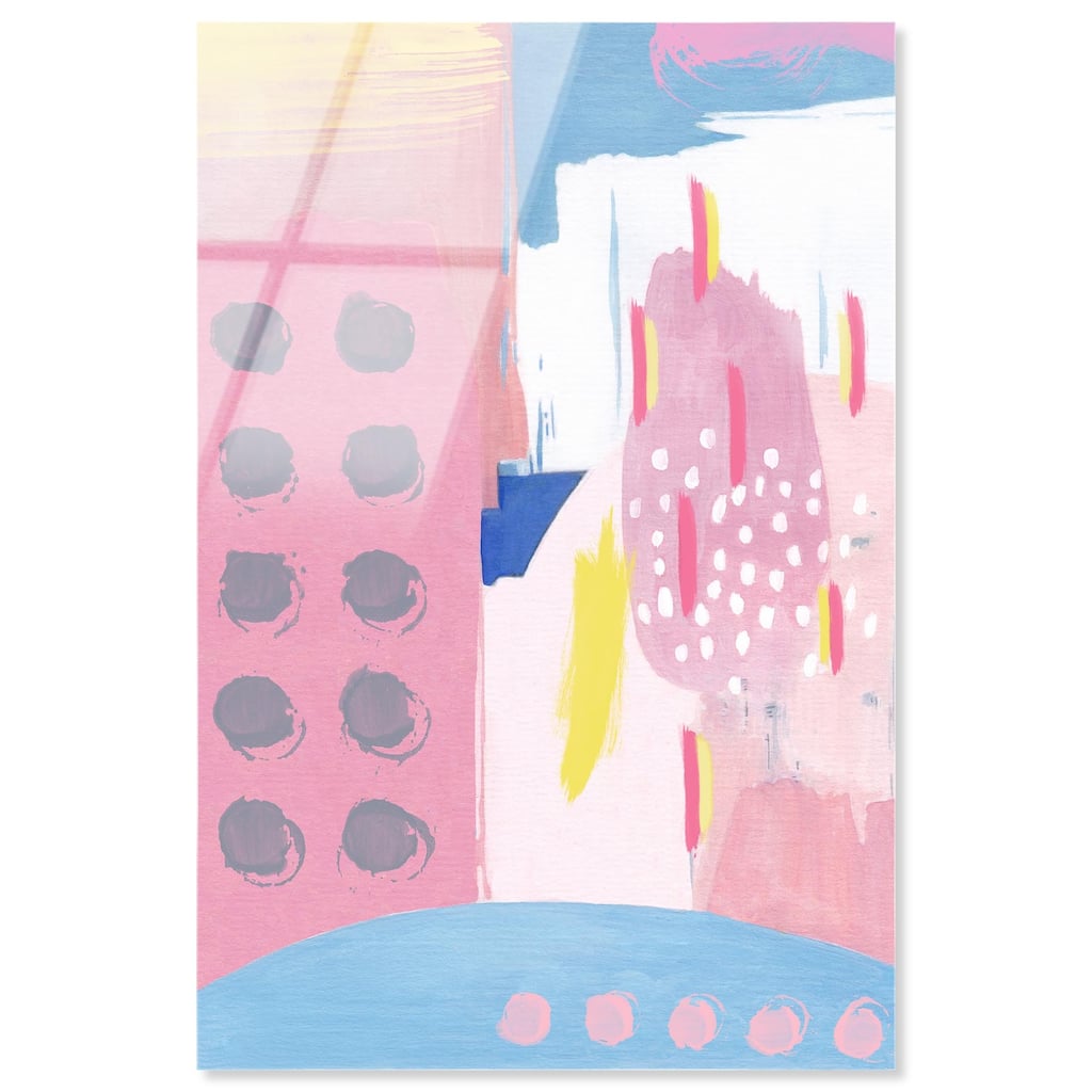 Doll Memories - Pretty blue Acrylic by Art Remedy, Ready to Hang