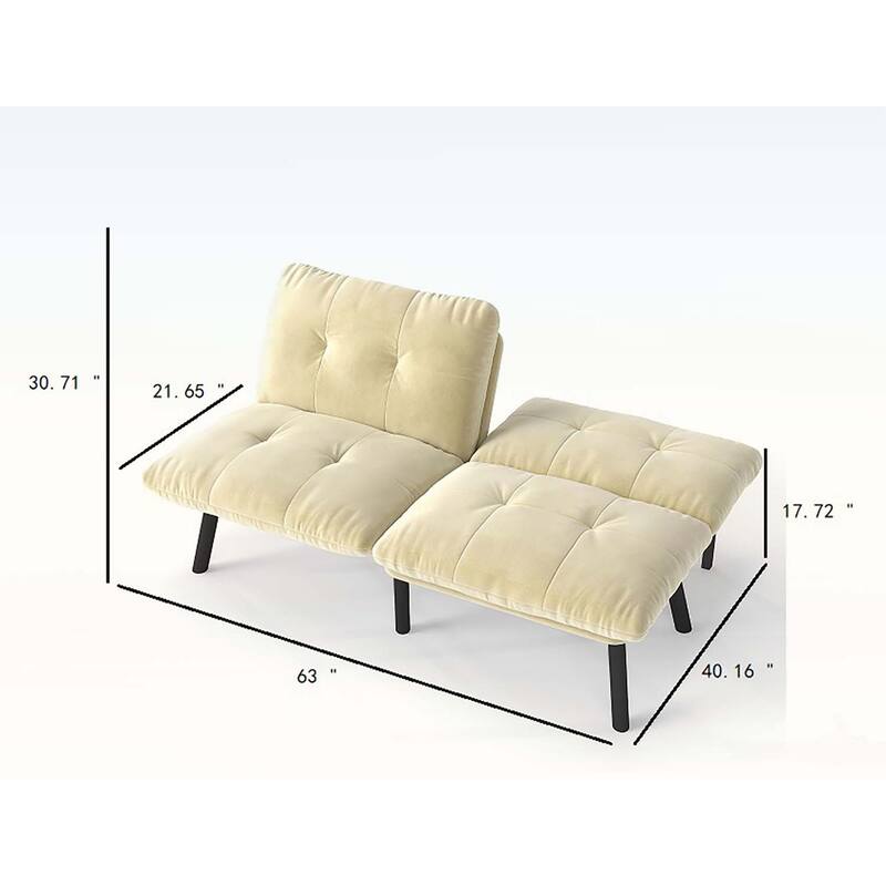 Modern Sofa Bed,Multifunctional and Comfortable for Small Spaces