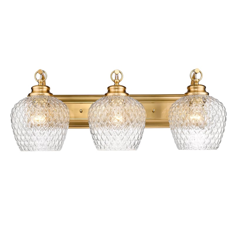Golden Lighting Adeline 3-light Vanity in Modern Brushed Gold
