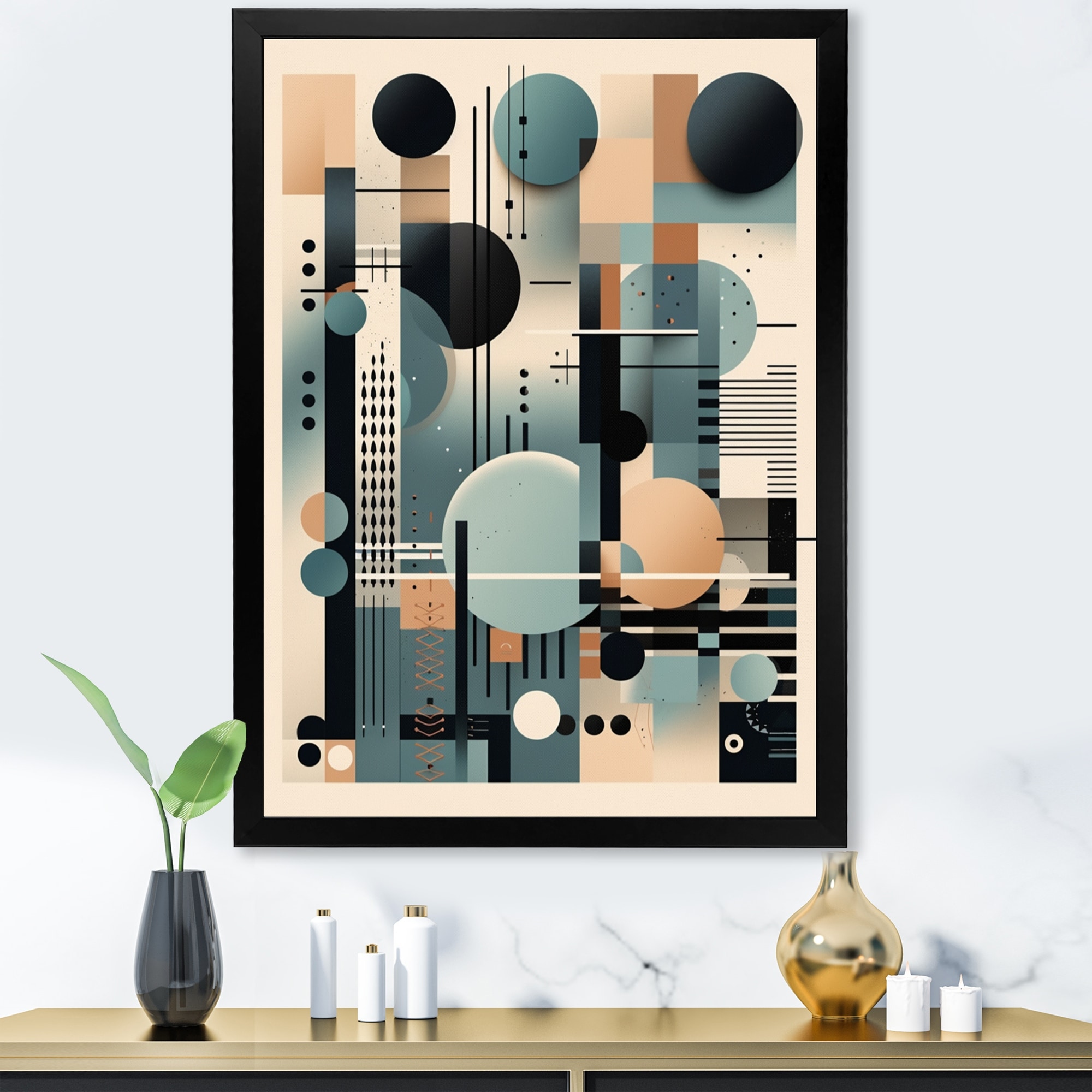 Geometric Framed Wall Art Prints