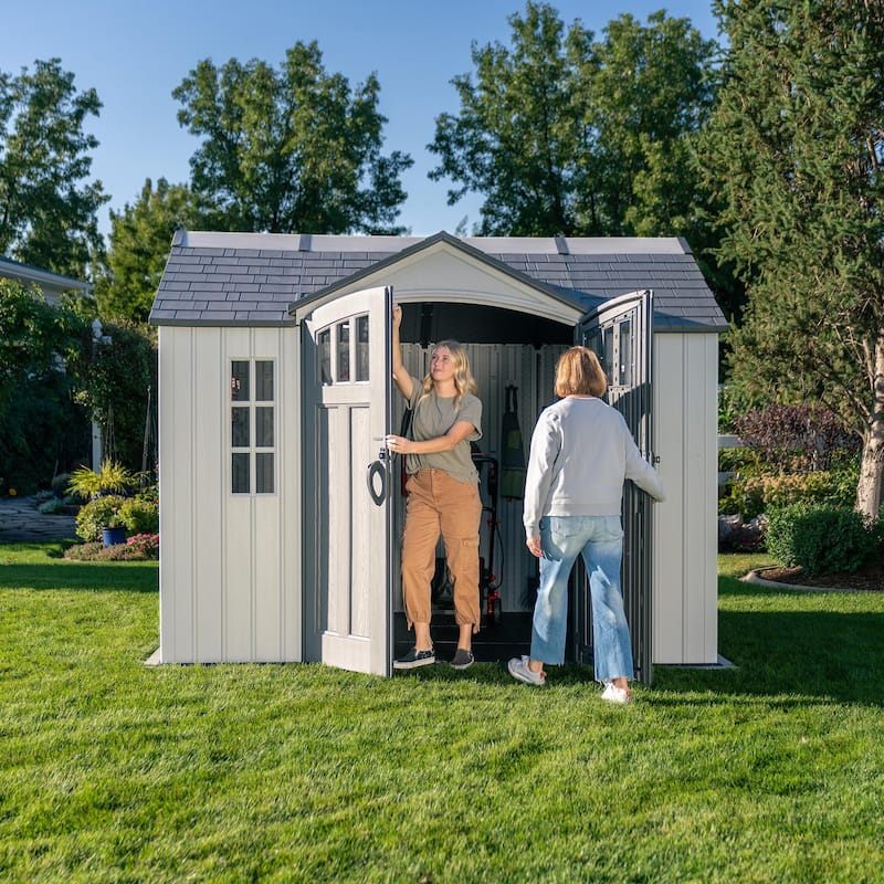 Lifetime 10 Ft. X 8 Ft. Side Entry Outdoor Storage Shed (60466)