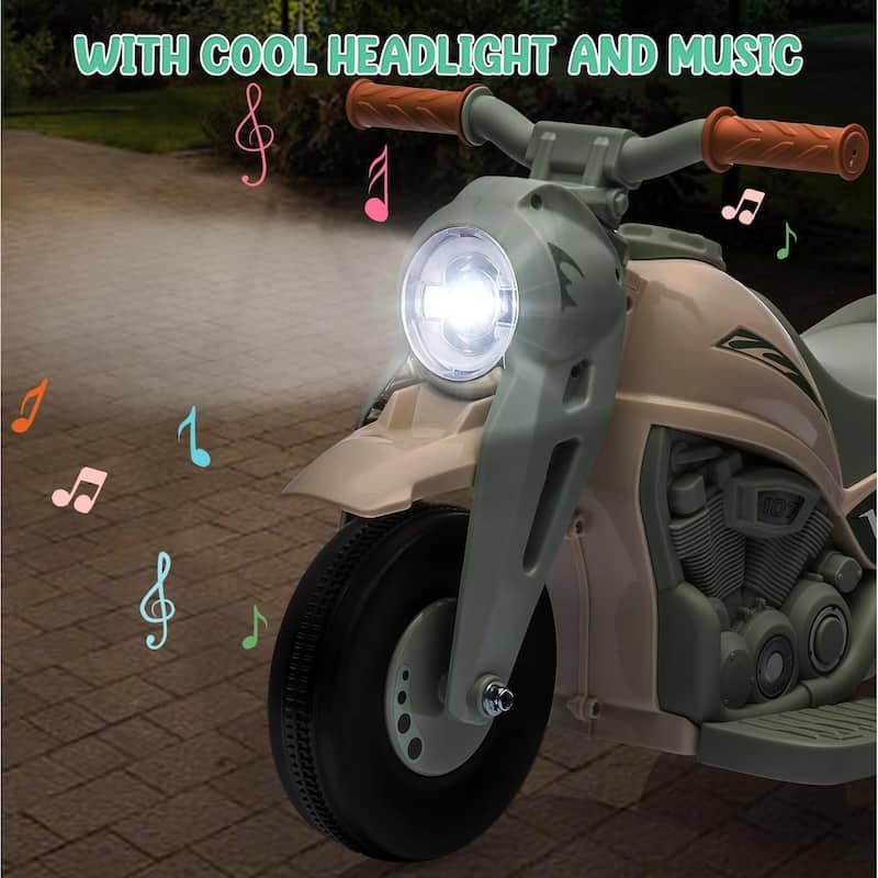 Kids Electric Motorcycle with Bubble Function