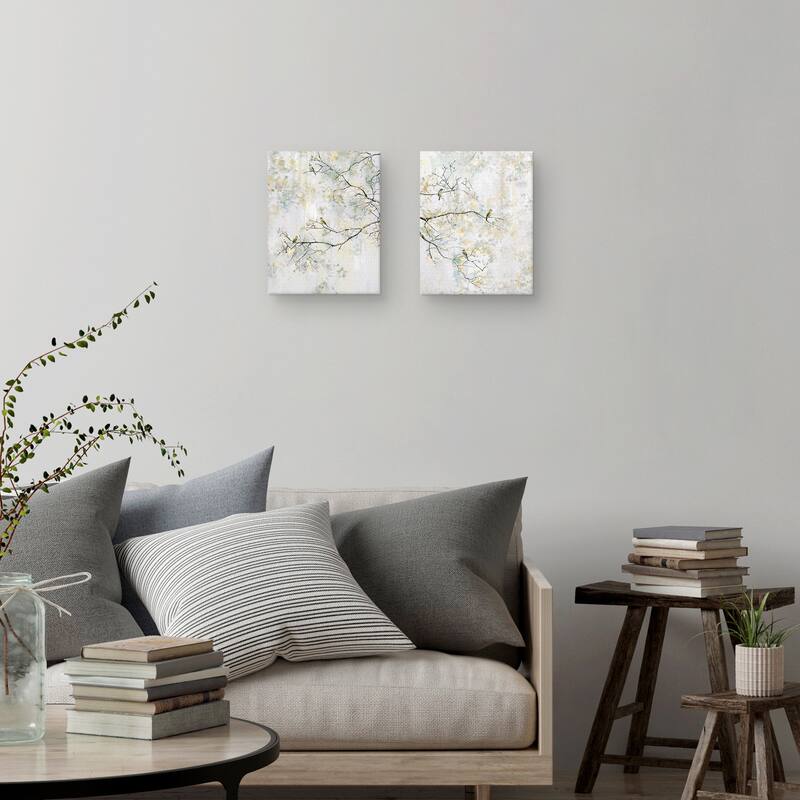 Perched II-III by Studio Arts Canvas Art Prints