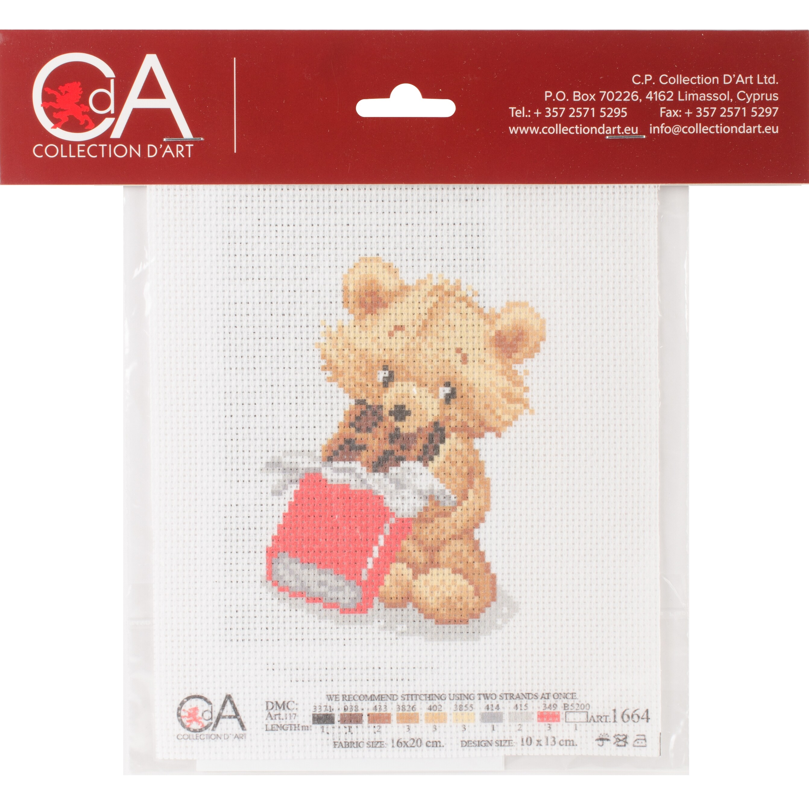 Cross Stitch Kit Kitty M-357