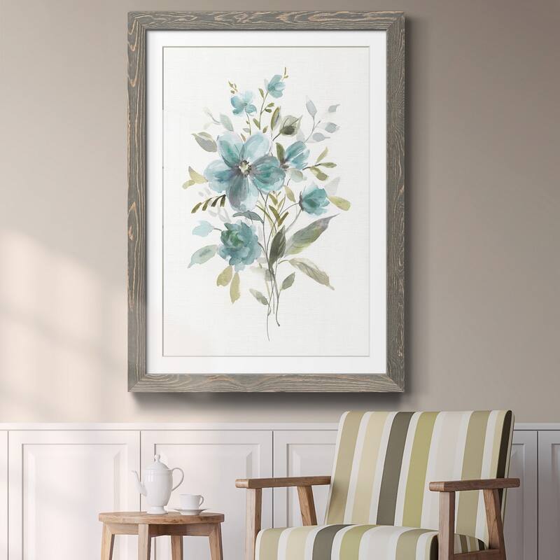 Linen Botanical II-Premium Framed Print - Ready to Hang