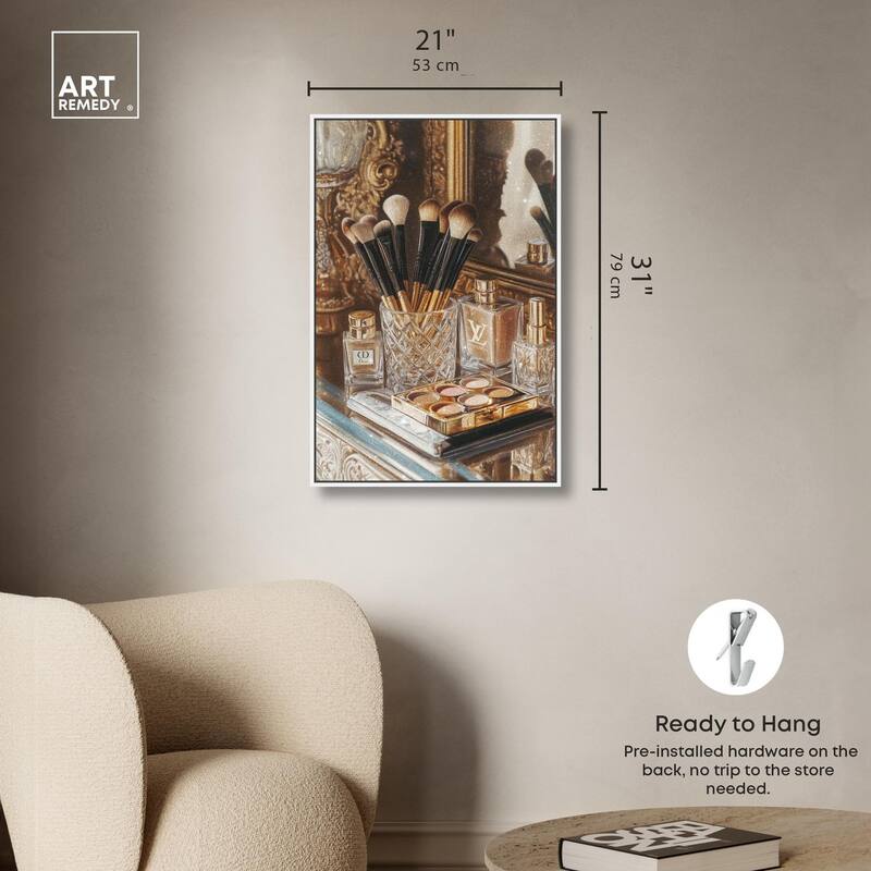 Oranate Makeup Collection Canvas by Art Remedy