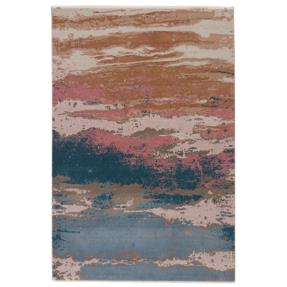 Helene Handmade Abstract Multicolor Area Rug