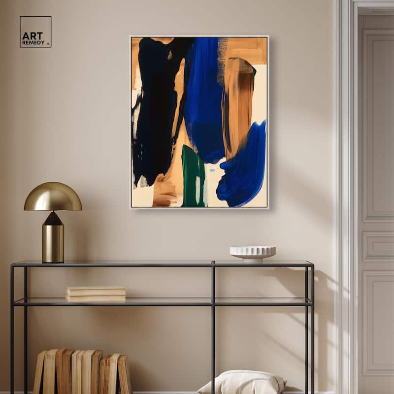 Ochre Odyssey Canvas by Art Remedy