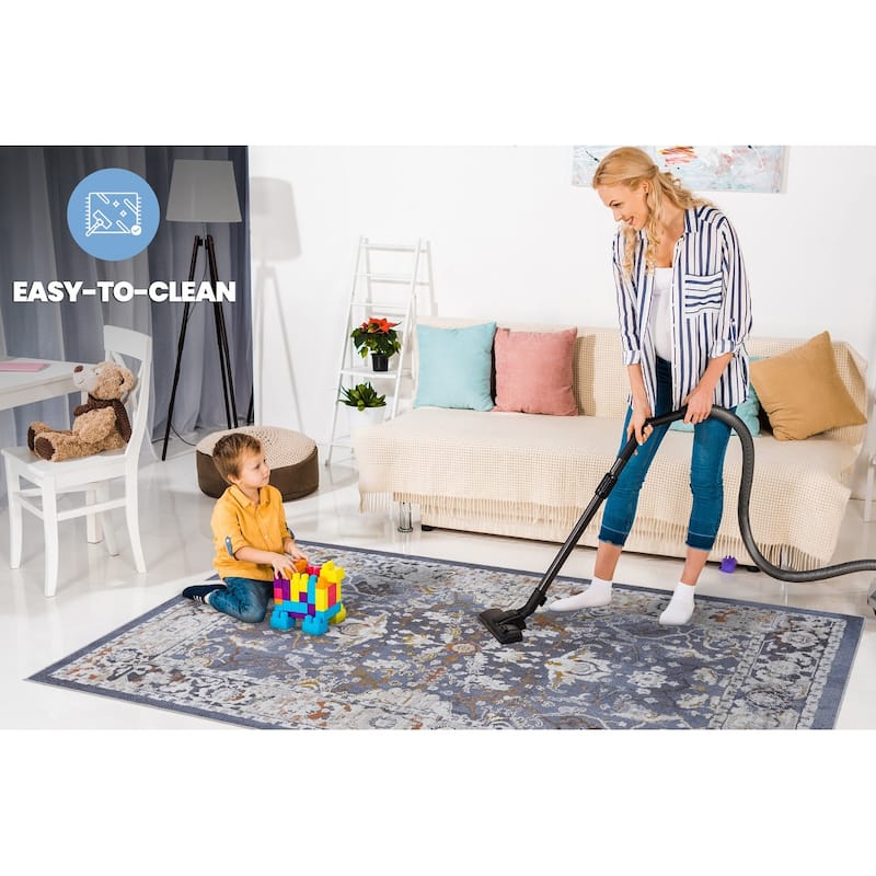 Abstract Area Rug - 2' x 3'