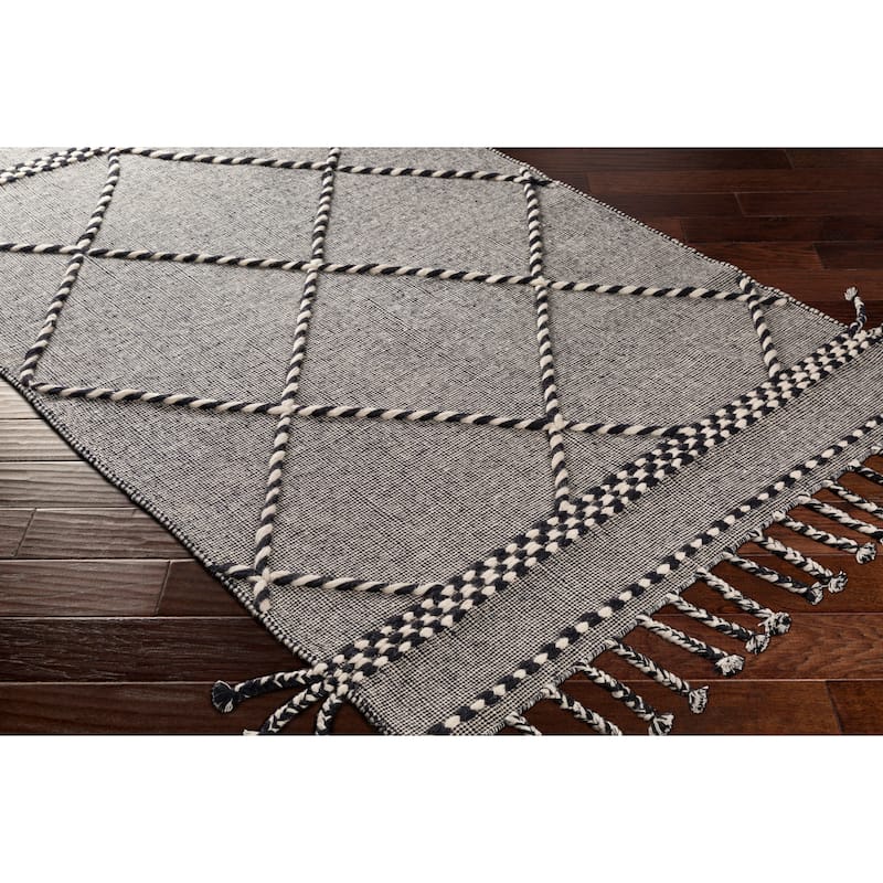 Artistic Weavers Shannen Handmade Wool Scandinavian Tassel Area Rug