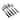 Cambridge Eivin Black Marble 20-Piece Flatware Set