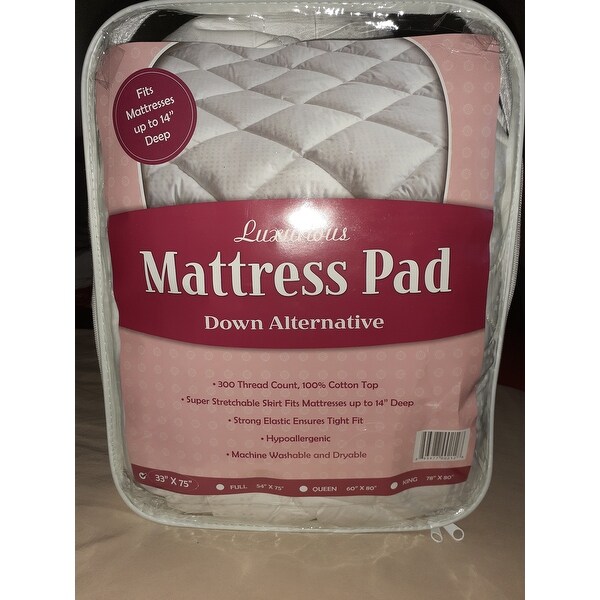 cot size mattress pad