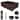 33-in Hammered Copper Kitchen Apron 60/40 Double Basin Sink with Short 5-in Divider w/ Accessories (KSP3_KA60DB33229-SD5)