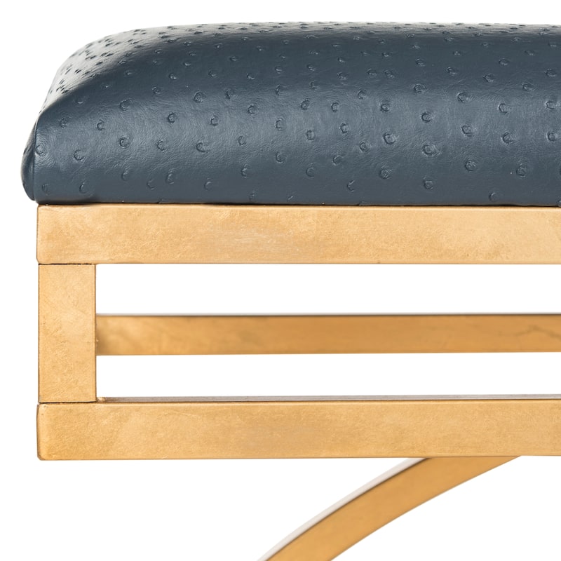 SAFAVIEH Belinda Modern Glam Arc Bench - 38" x 18" x 18.3" - 38Wx18Dx18H