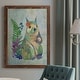 preview thumbnail 21 of 43, Fantastic Florals Squirrel-Premium Framed Canvas - Ready to Hang