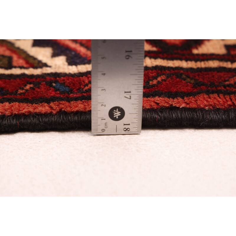 ECARPETGALLERY Hand-knotted Andelz Dark Copper Wool Rug - 3'7 x 9'11