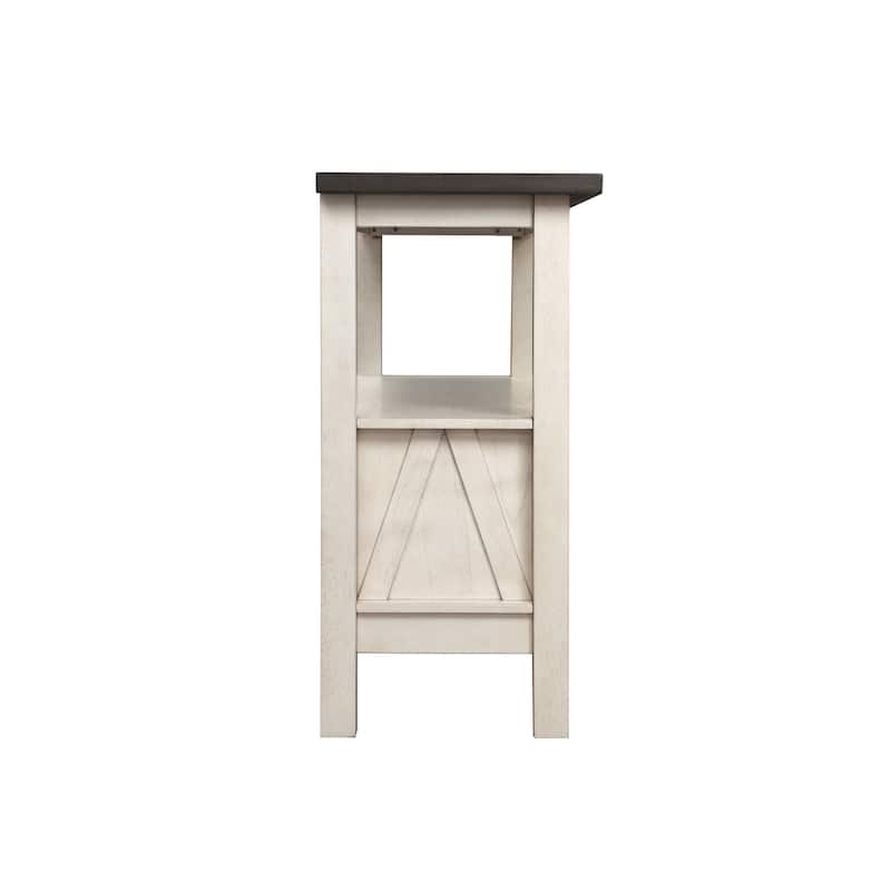 Freyya Chalk Gray Fabric Extendable Dining Room Set