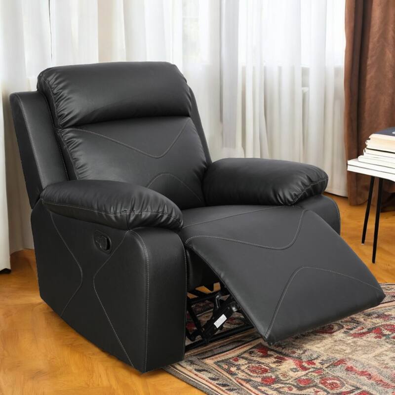 KISRAIS 40.5" Wide Leather Chair