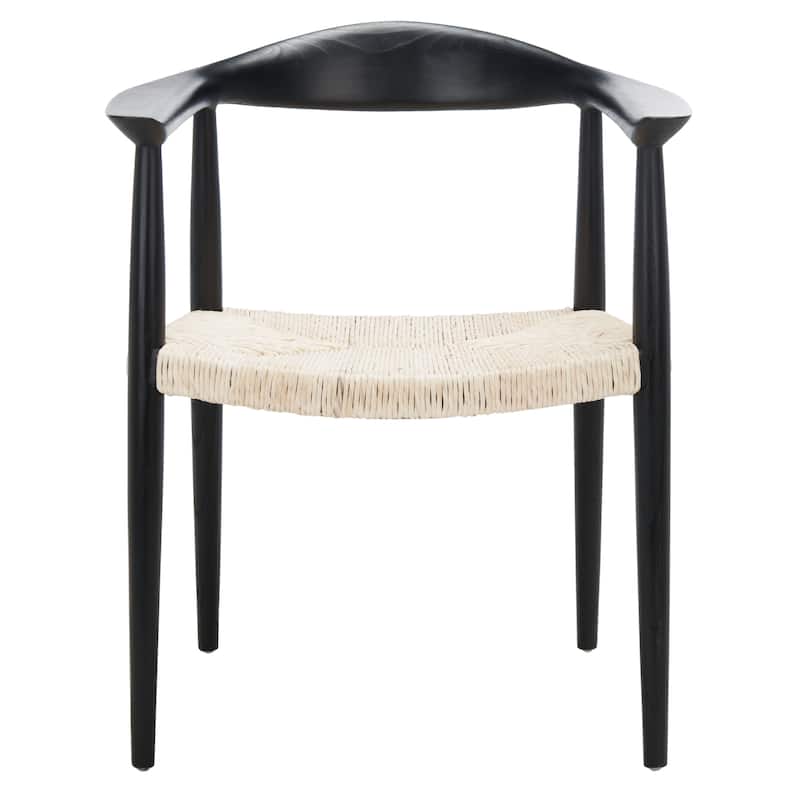 SAFAVIEH Besse Foc Twist Accent Chair - 24.8" W x 18.9" L x 30.7" H - 25Wx19Dx31H