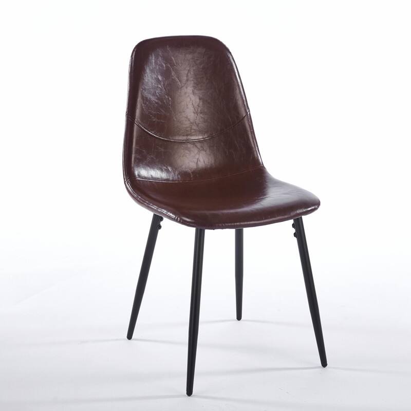 Modern Dining Chair with Durable Design, Easy-Clean Surface and Simple Assembly for Kitchen or Office