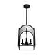preview thumbnail 11 of 17, Hunter 12" Dukestown 4-Light Pendant - Kitchen Island, Dining Room, Entry - Contemporary, Industrial, Transitional