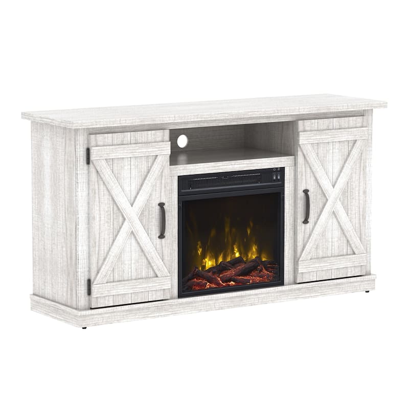 Cottonwood Fireplace TV Stand for TVs up to 55"