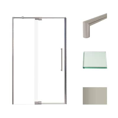 Transolid IPD487610C-T 76" High x 48" Wide Pivot Semi Frameless Shower