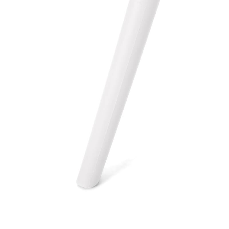 Roomfitters Modern Perforated Dining Chairs (Set of 4), Sleek Lightweight Design for Indoor Outdoor Spaces